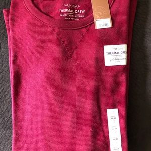 NWT Sonoma Thermal Crew